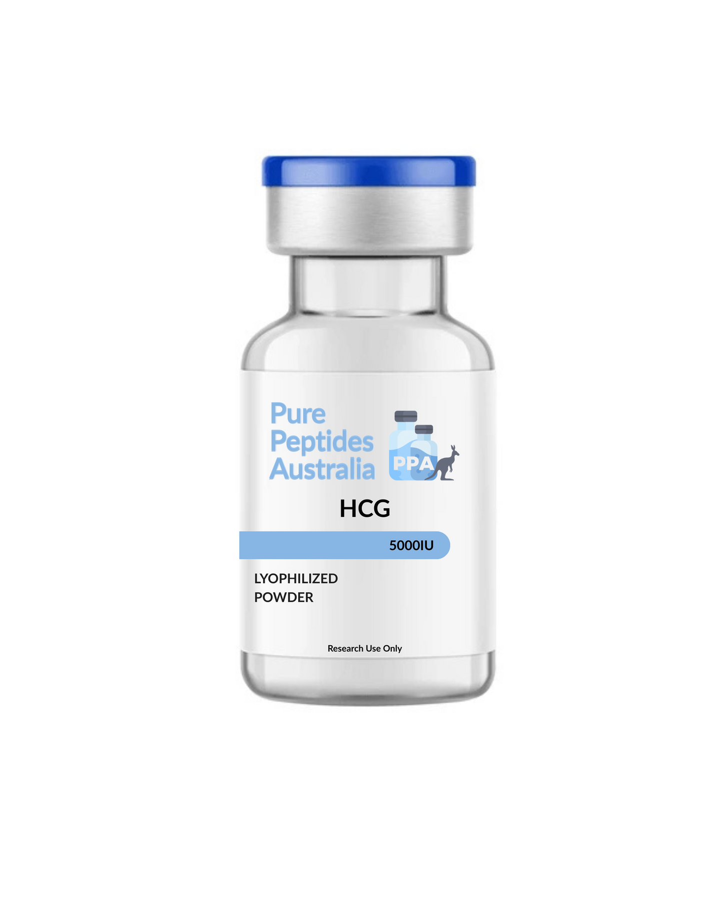 HCG 5000iu research peptide vial Australia – Pure Peptides