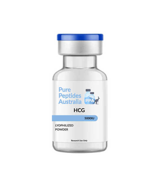 HCG 5000iu research peptide vial Australia – Pure Peptides