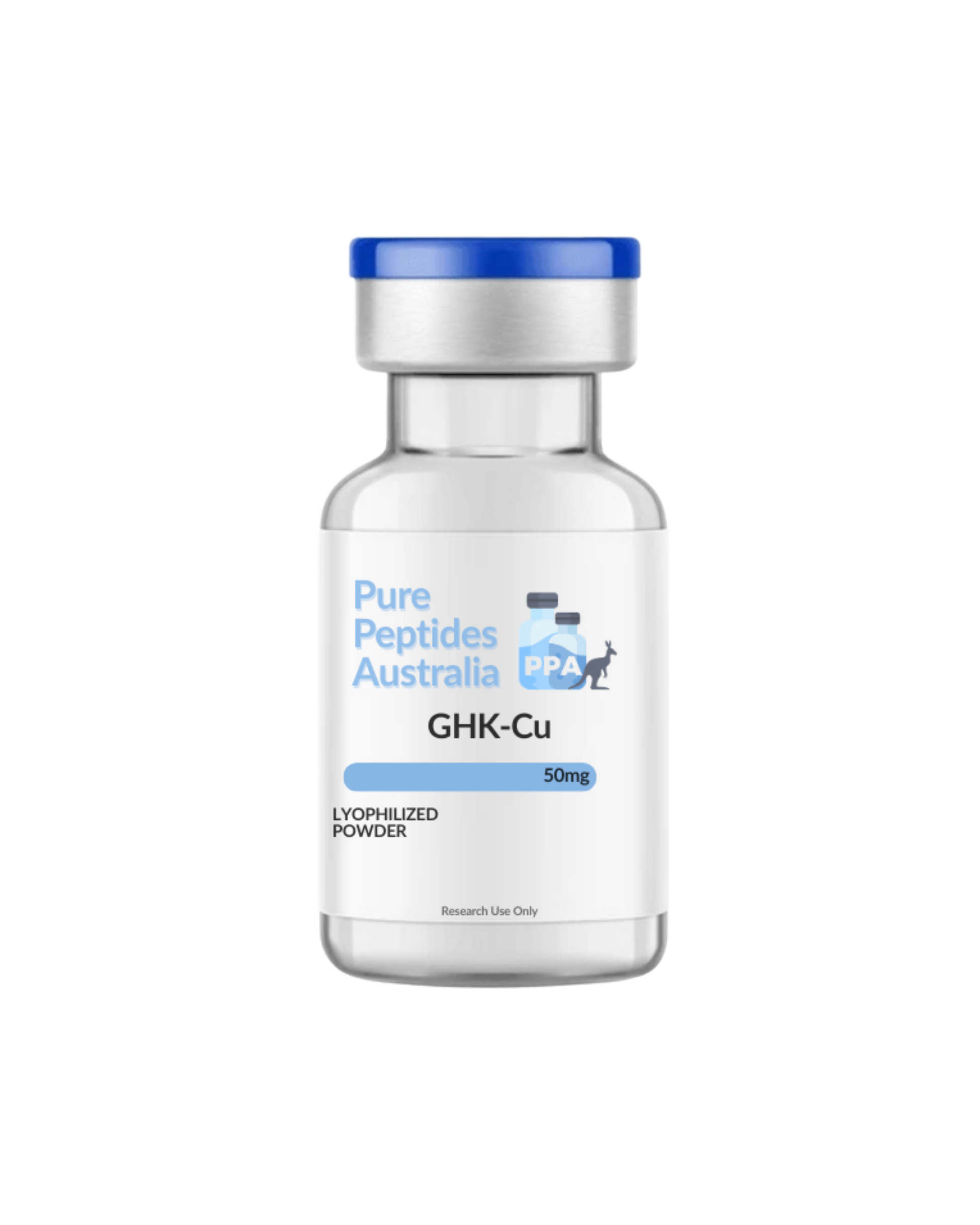 GHK-Cu 50mg research peptide vial Australia – Pure Peptides
