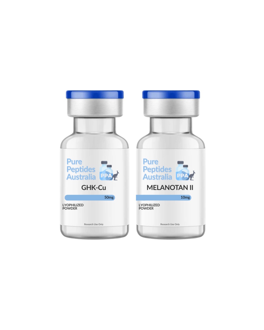 Melanotan II and GHK-Cu COA-verified peptides for research in Australia